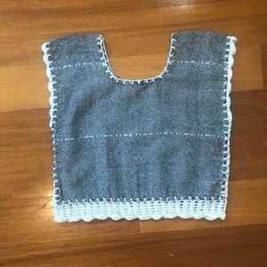 Handwoven Mexican crop top